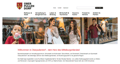 Desktop Screenshot of oberpullendorf.at